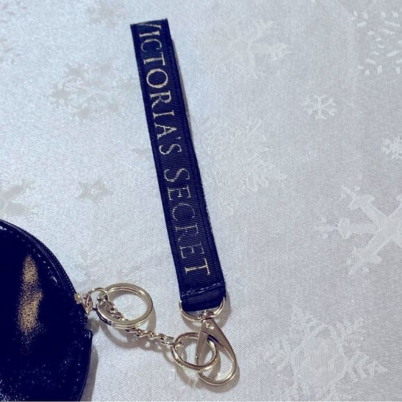 Victorias Secret Keychain Coin Purse Zip Closure Sequins 5.5” Gorgeous - Picture 5 of 6